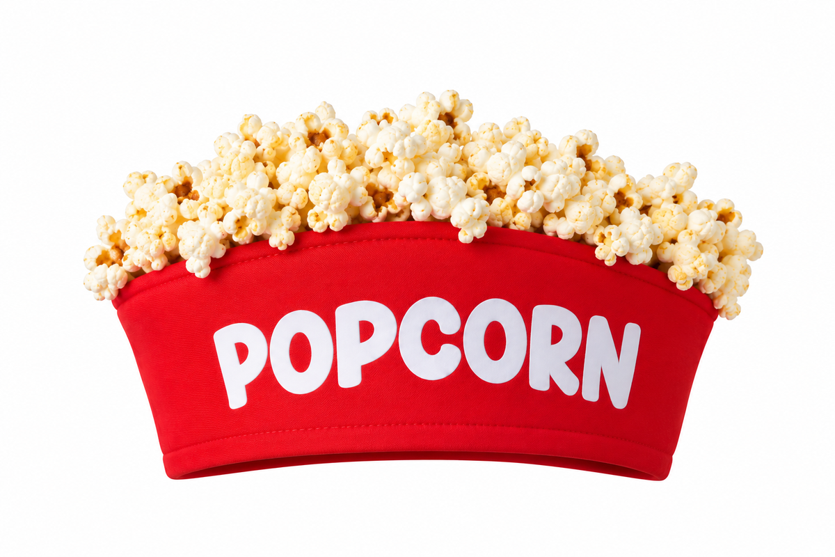 Pop corn hat